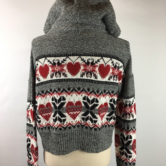 Yes Lola Cropped Hoodie Sweater - Picture 4 of 6